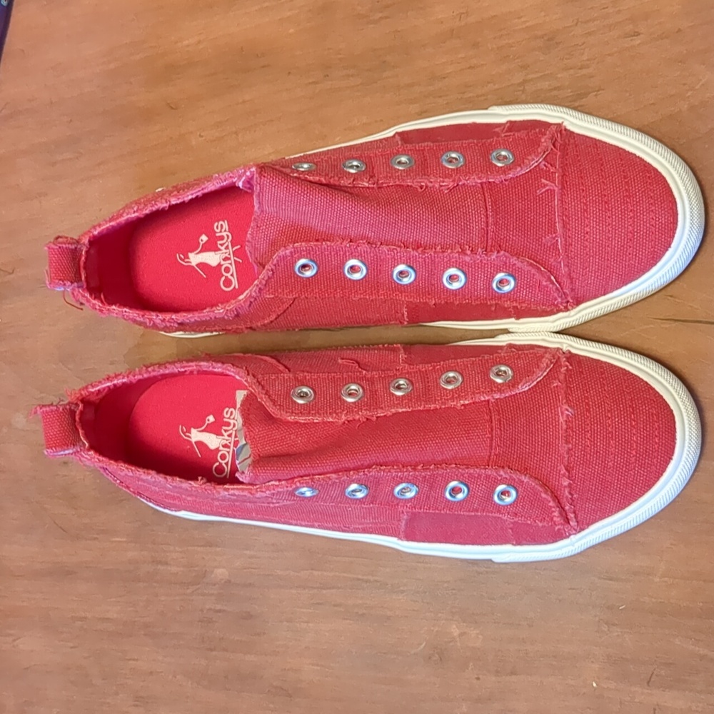 Corkys Canvas Slip On Sneakers